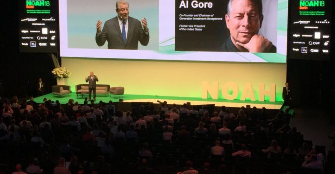 Al Gore auf der Noah 2018